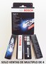 Imagen de BUJIA BOSCH SUPER 4 ROSCA LARGA 17 MM HEXAGONO CHICO